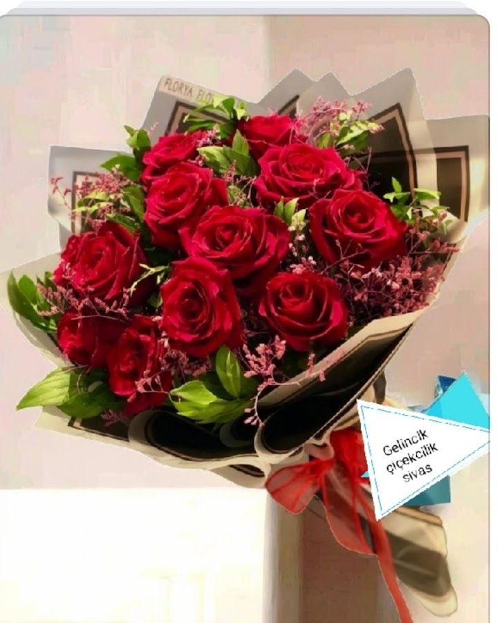    bar�� k�rm�z g�l buketi 